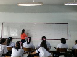 Teaching at the school